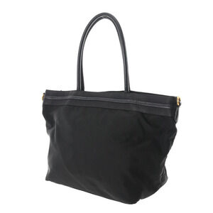 Prada Black Tote Bag Nylon Leather